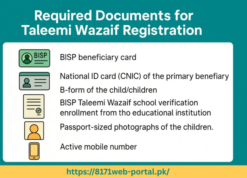 document-required-for-bise-taleemi-wazaif