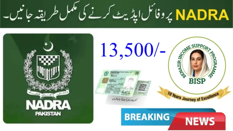 Ehsaas Program NADRA Registration 8171 in 2025